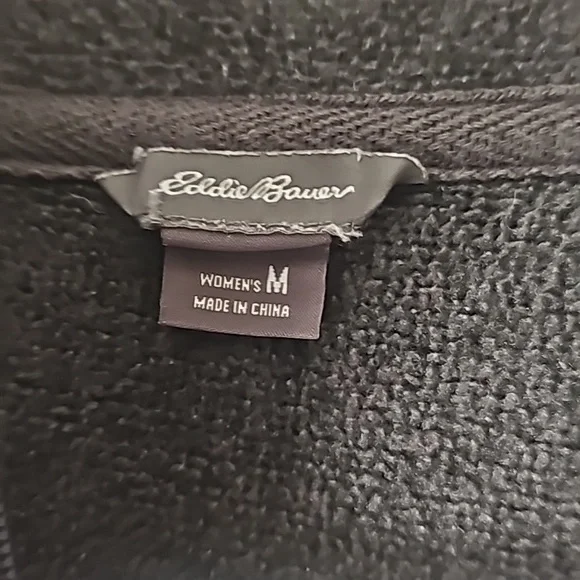 Eddie Bauer charcoal gray Aztec print zip up jacket - Picture 4 of 4